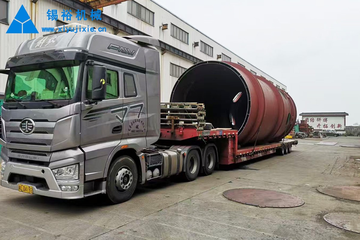 二套600T石灰窑中段发货