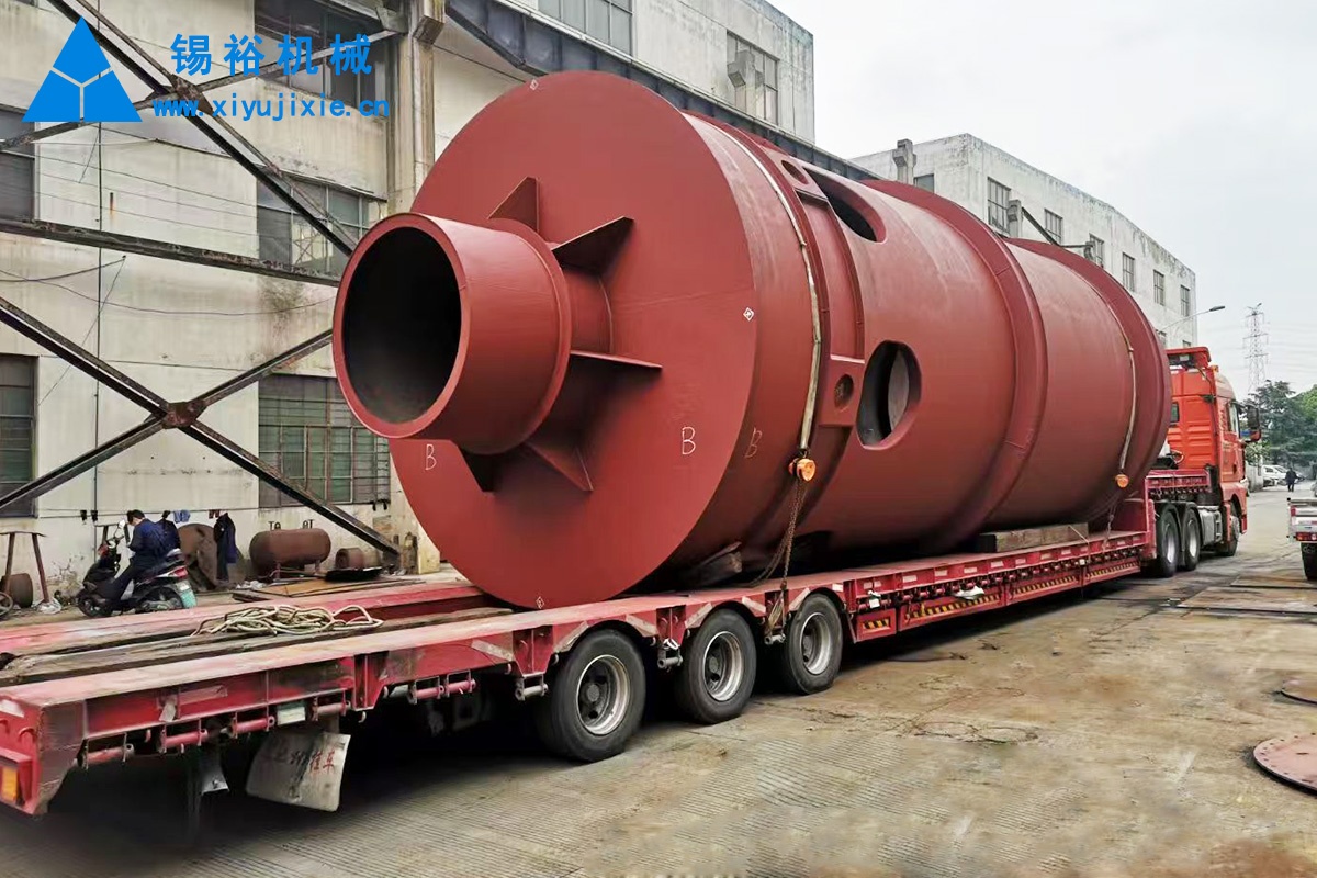 二套600T石灰窑中段发货