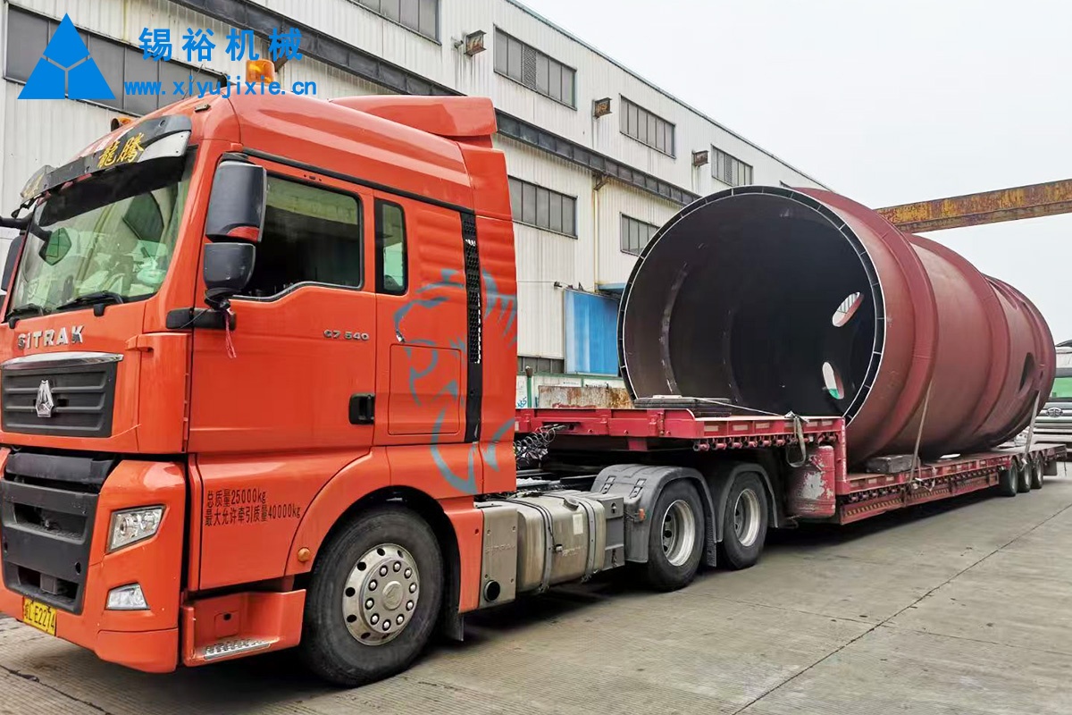 二套600T石灰窑中段发货